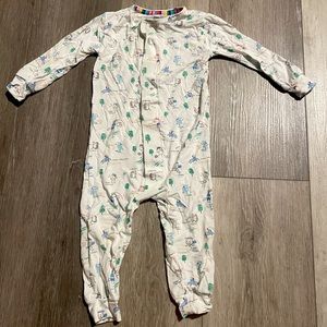 Magnetic Me Olympic Animals Magnetic Long Sleeved Coverall 9-12 months
